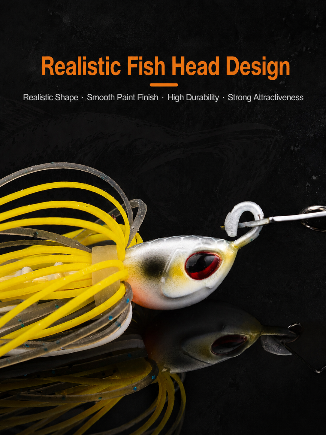 Spinnerbait Lure Set Silicone  - огляд і ціна Fishing Lure Blade Bait