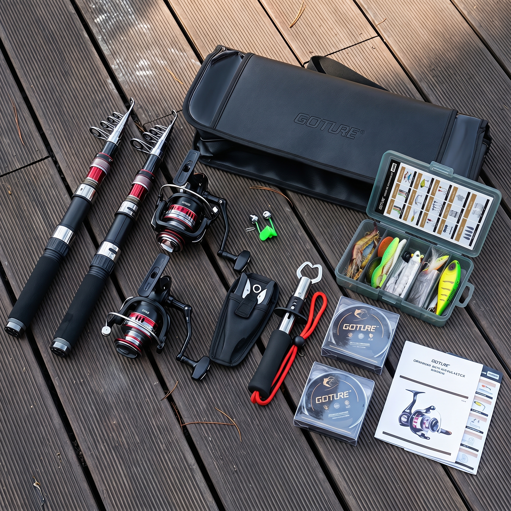 Goture Telescopic Fishing Rod  - огляд і ціна Fishing Lure Spinner