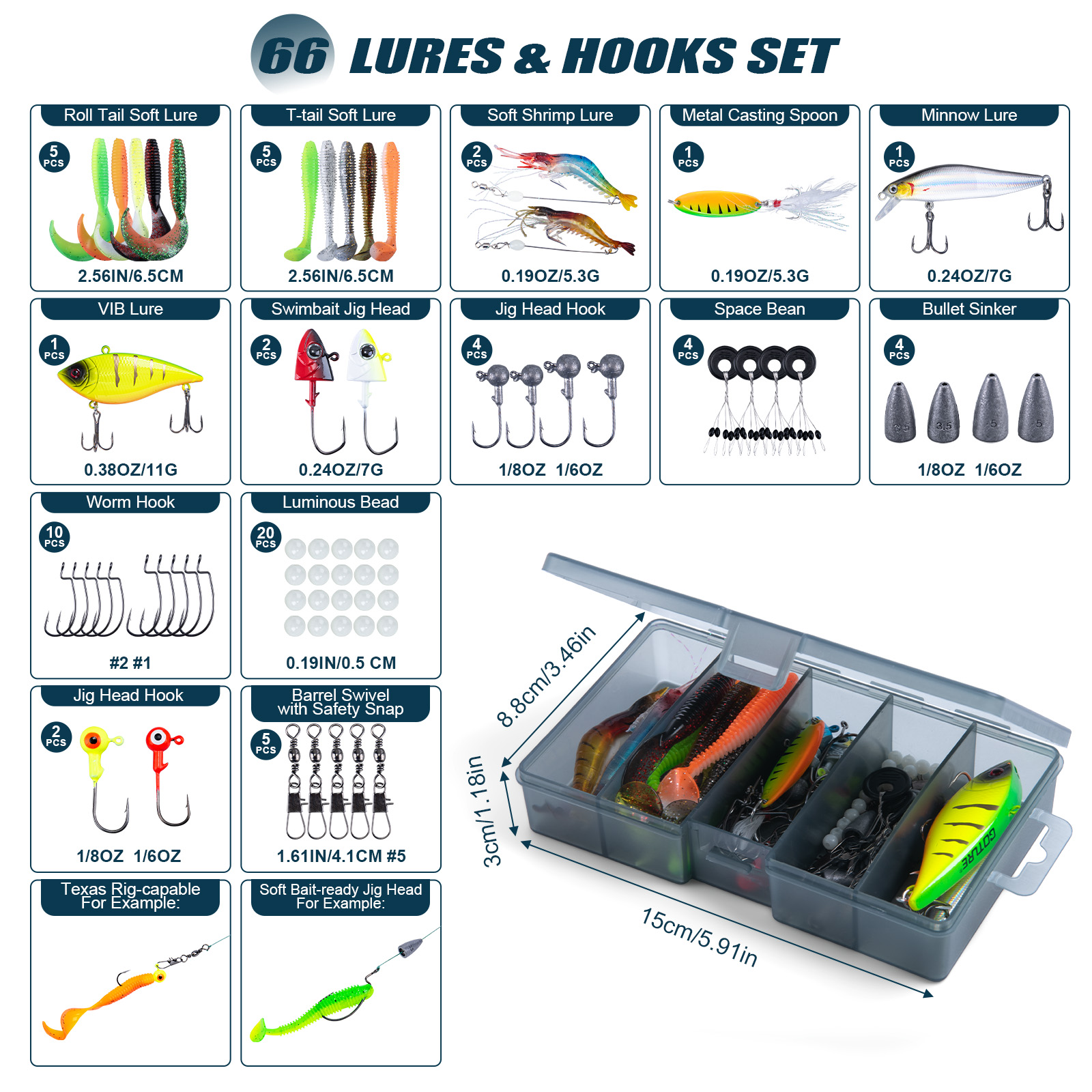 Goture Telescopic Fishing Rod  - огляд і ціна Fishing Lure Spinner