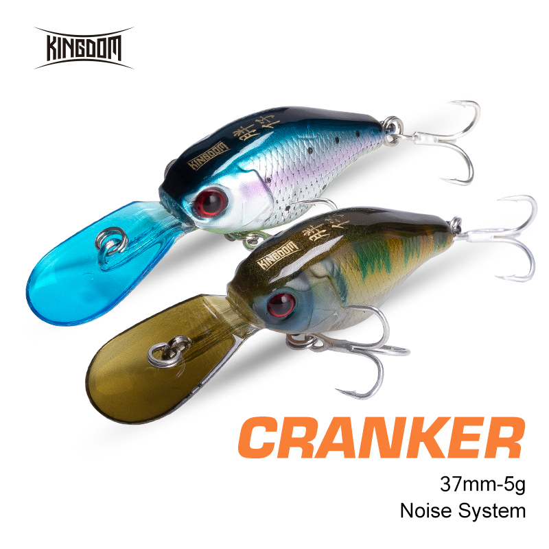 Kingdom Crazy Crankbaits Slow  - огляд і ціна Fishing Lure Crankbait