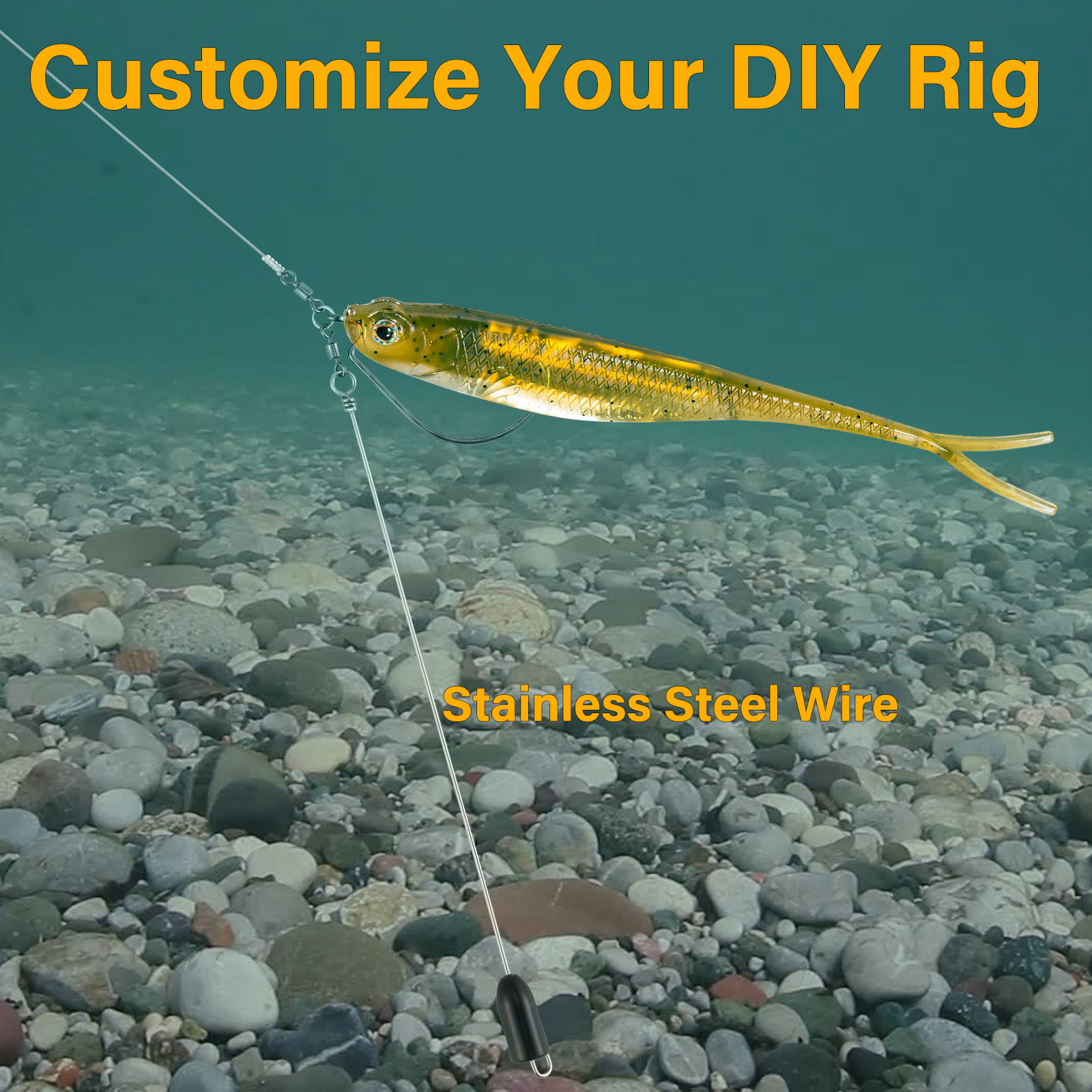 30/100pcs Tokyo Rig Spinner Lu - огляд і ціна Fishing Lure Spinner