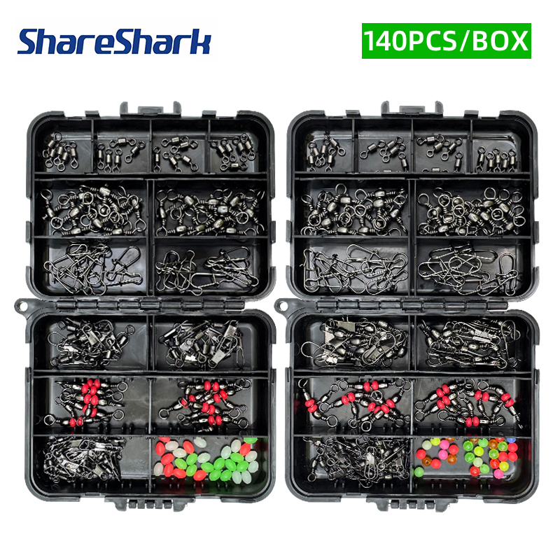 ShareShark 140Pcs Fishing Acce - огляд і ціна Fishing Lure Kit