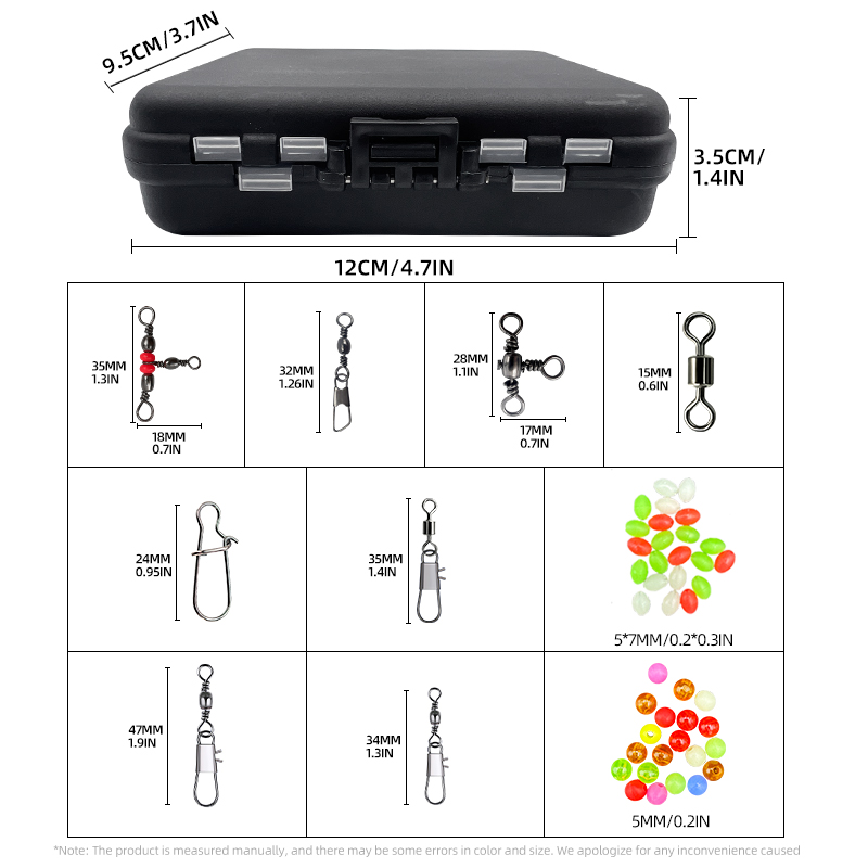 ShareShark 140Pcs Fishing Acce - огляд і ціна Fishing Lure Kit