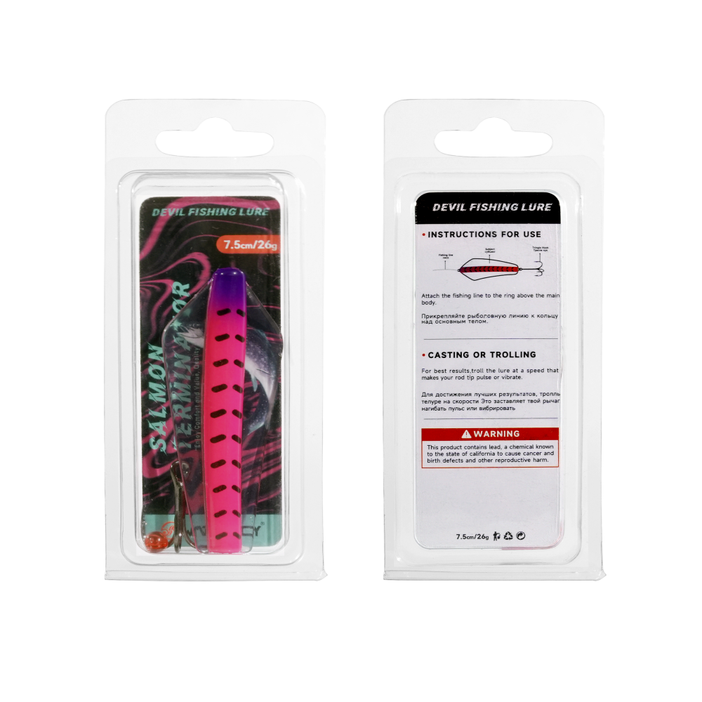 WATERBOY Devil Bait Saltwater  - огляд і ціна Fishing Lure Spinnerbait