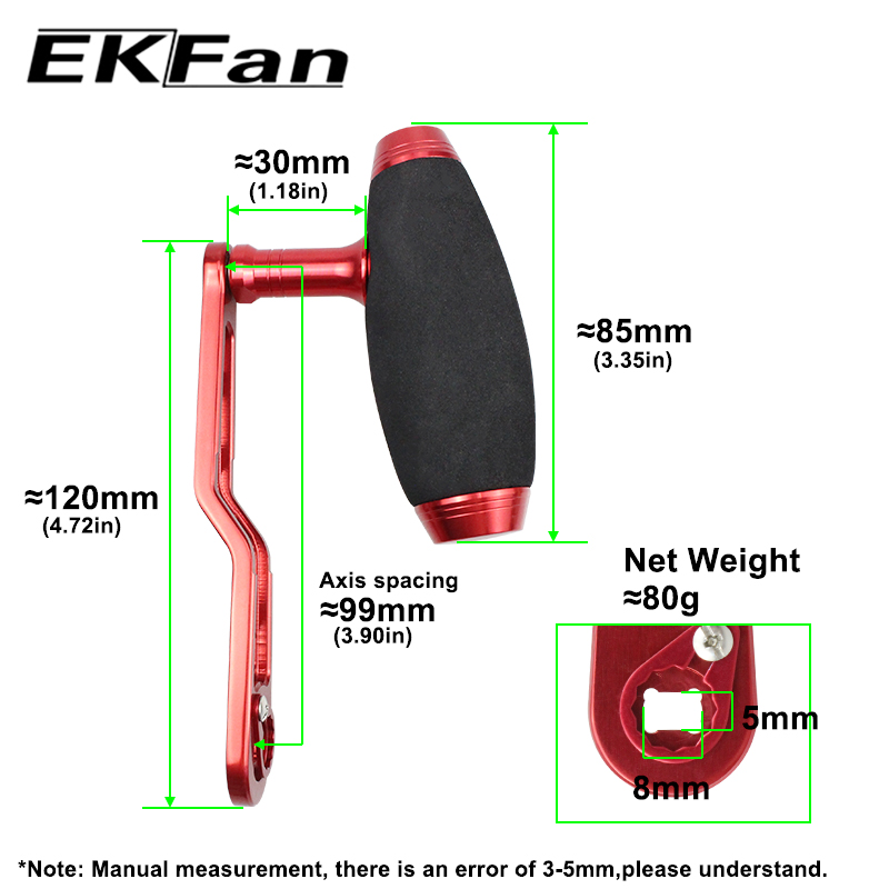 EKFan 120MM Aluminum Alloy Typ - огляд і ціна Fishing Lure Jig
