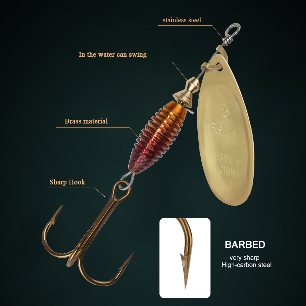 Metal Fishing Lure 4g 4.8g 7g  - огляд і ціна Fishing Lure Spinnerbait