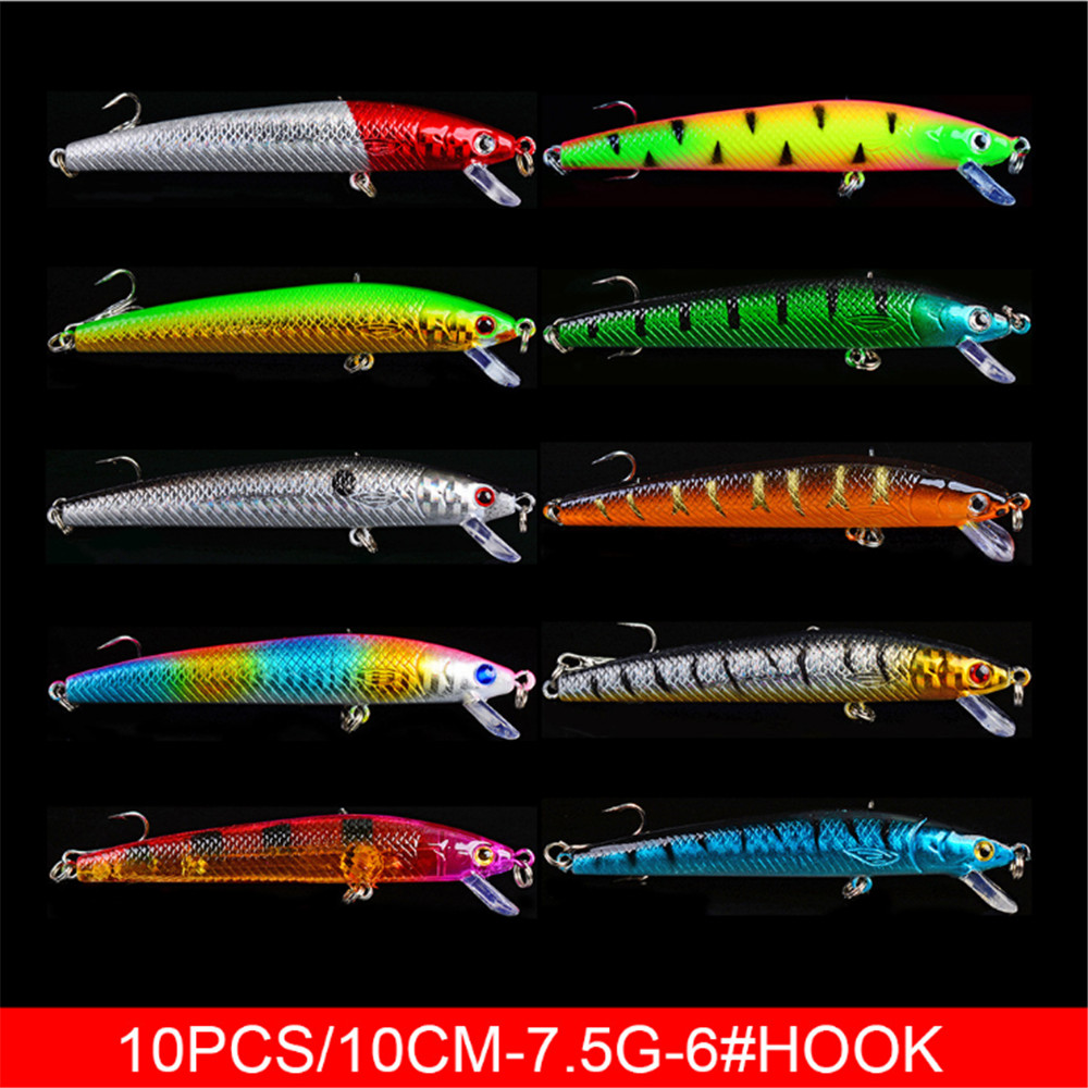20pcs/lot Minnow Fishing Lures - огляд і ціна Fishing Lure Topwater