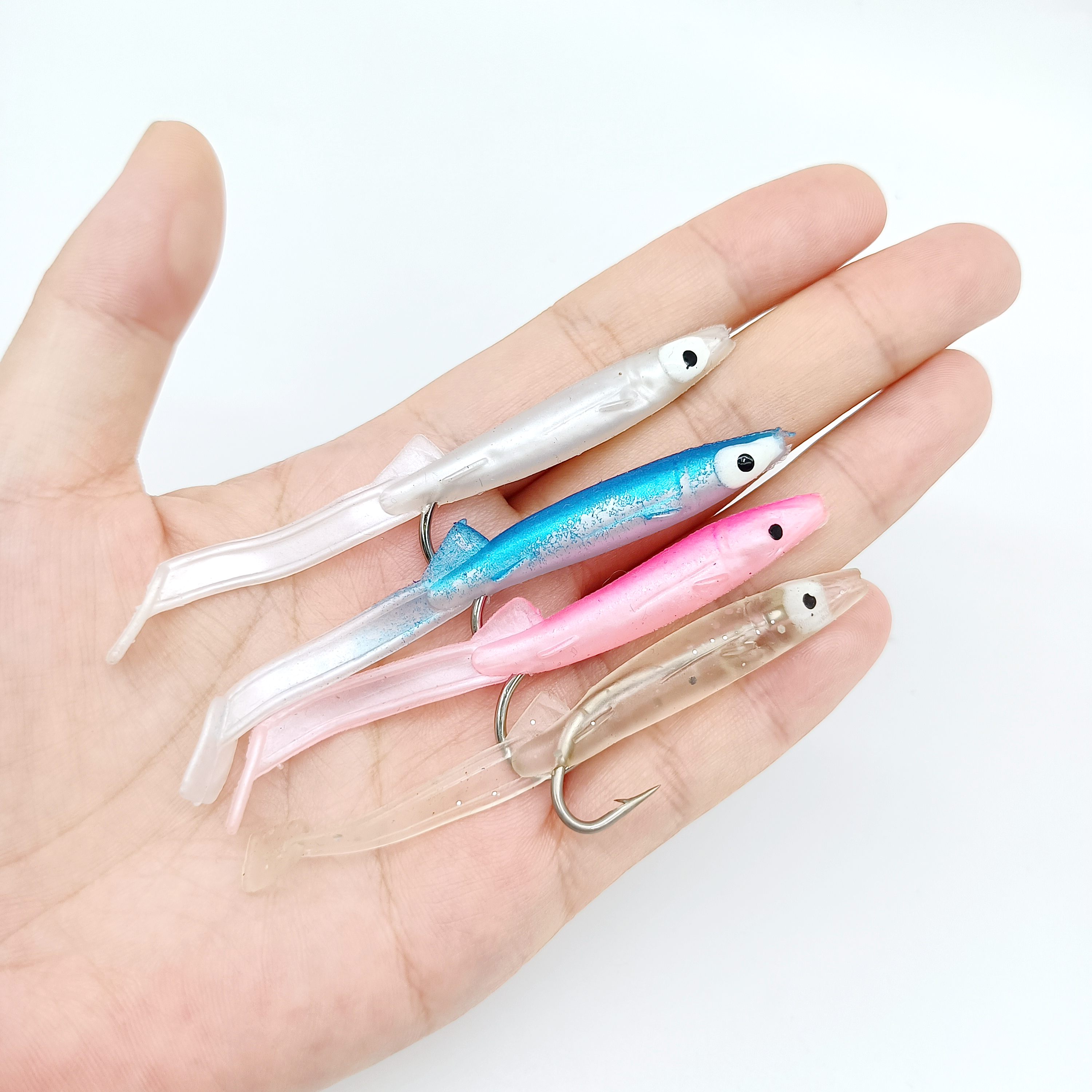DUODUOYU 5PCS  Eel Soft Plasti - огляд і ціна Fishing Lure Soft Plastic