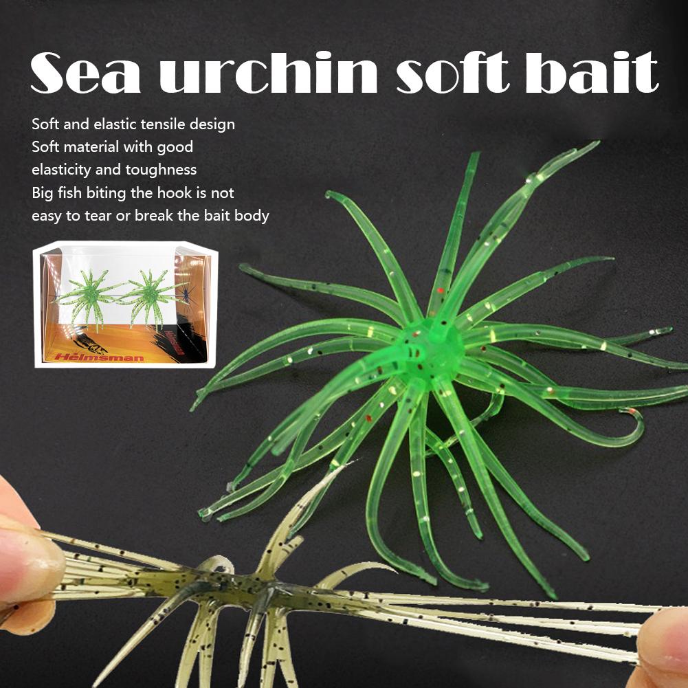Floating TPR Sea Urchin Spiky  - огляд і ціна Fishing Lure Topwater