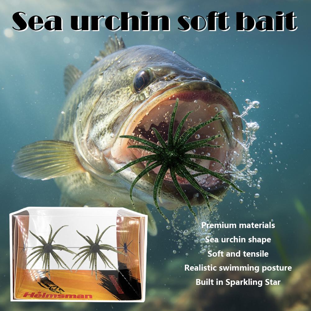 Floating TPR Sea Urchin Spiky  - огляд і ціна Fishing Lure Topwater