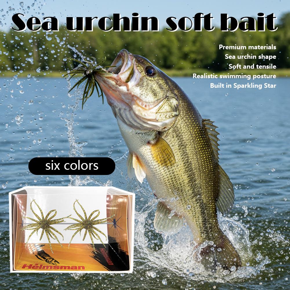 Floating TPR Sea Urchin Spiky  - огляд і ціна Fishing Lure Topwater