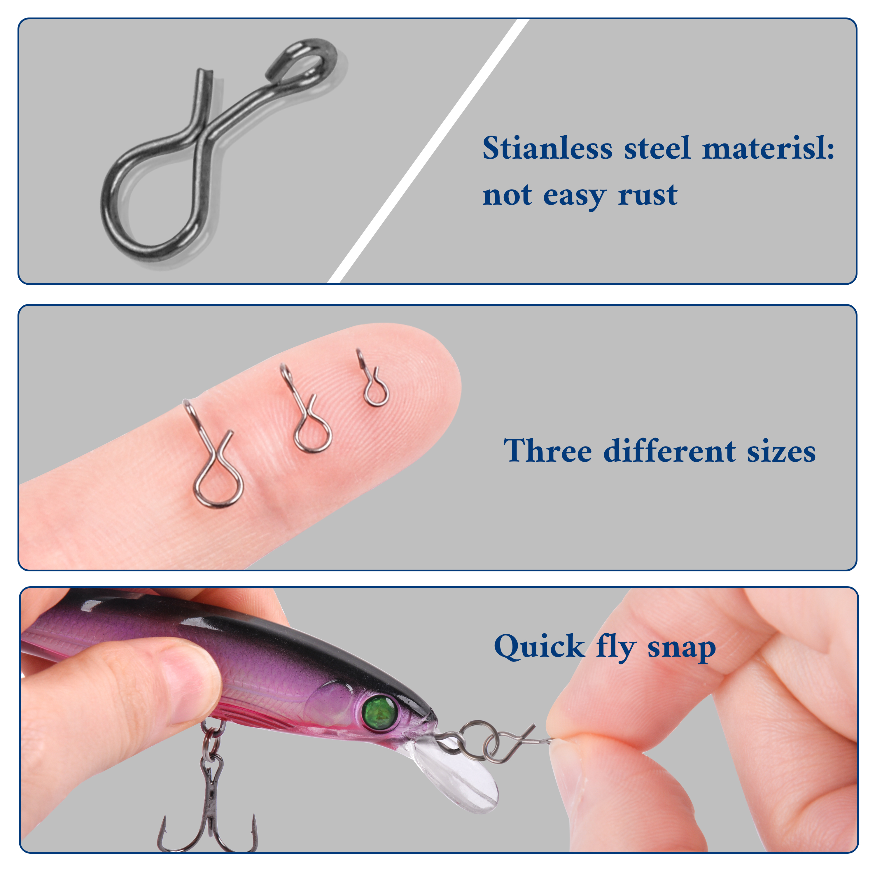 300pcs/box Saltwater Quick Cha - огляд і ціна Fishing Lure Kit