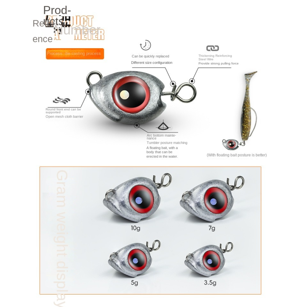 10pcs 3.5g/5g/7g/10g Swimbait  - огляд і ціна Fishing Lure Jig