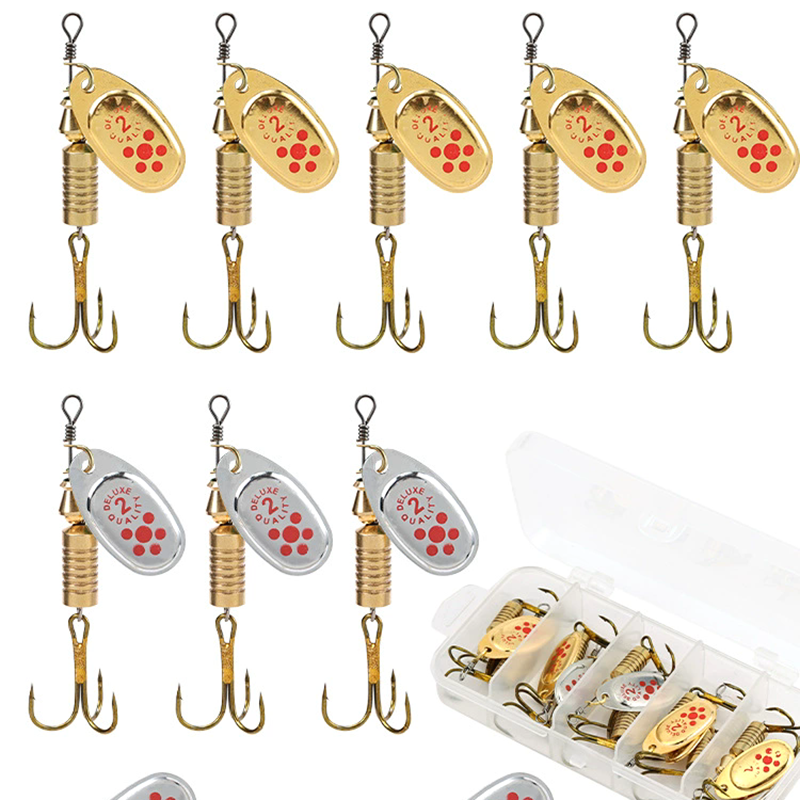 1PCS Metal Plating Spinner Bai - огляд і ціна Fishing Lure Spoon