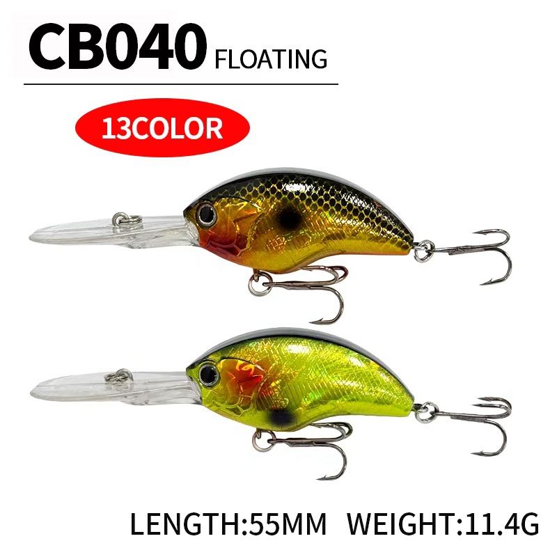 55MM 11.4G Crankbait Fishing L - огляд і ціна Fishing Lure Jerkbait