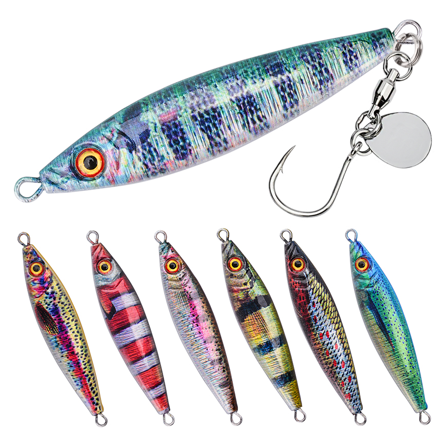 Metal Jig Lure With Spinning B - огляд і ціна Fishing Lure Blade Bait