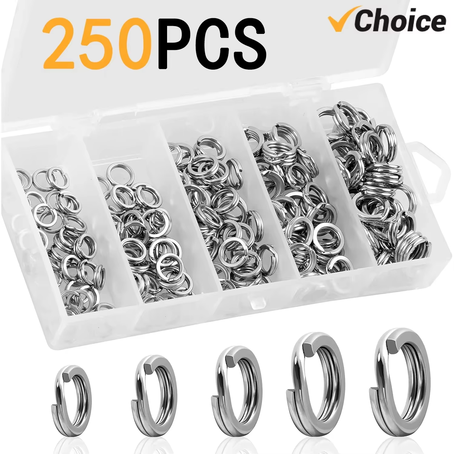5 Size Stainless Steel Fishing - огляд і ціна Fishing Lure Box