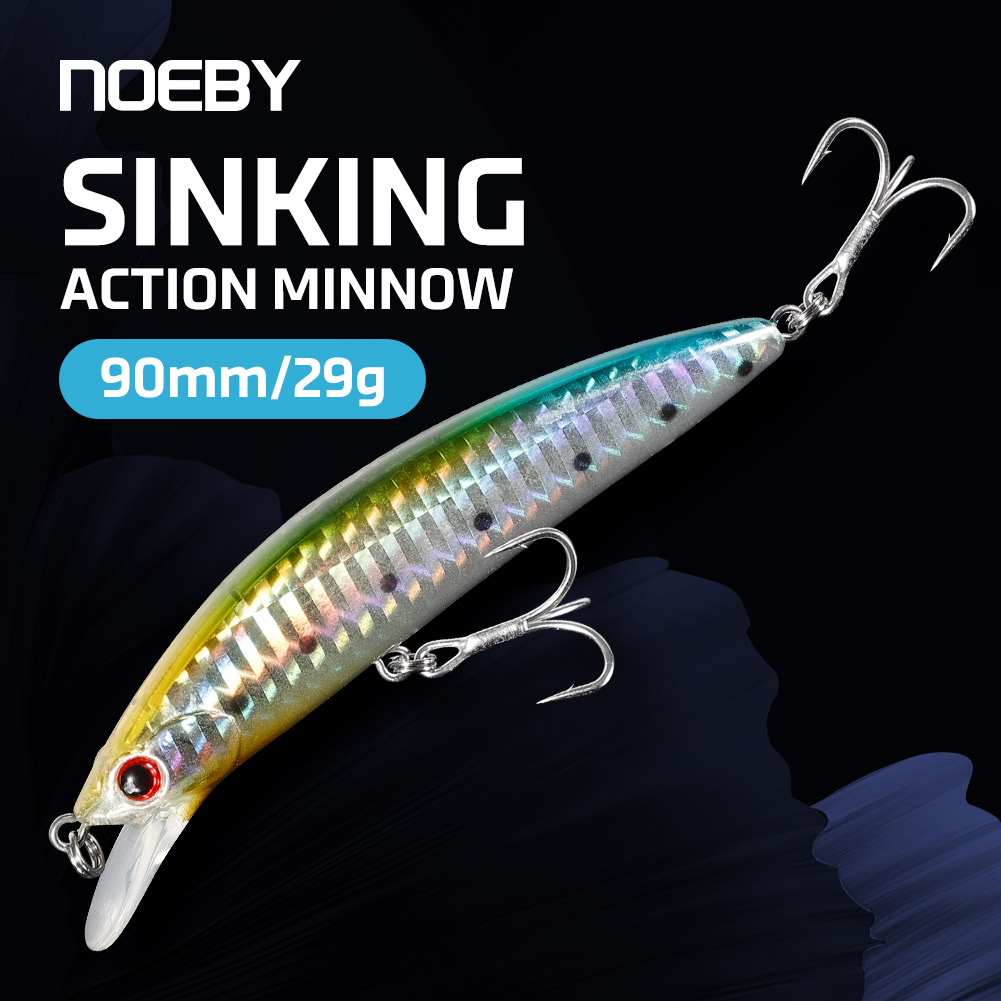 NOEBY Sinking Minnow Lure 90mm - огляд і ціна Fishing Lure Jerkbait