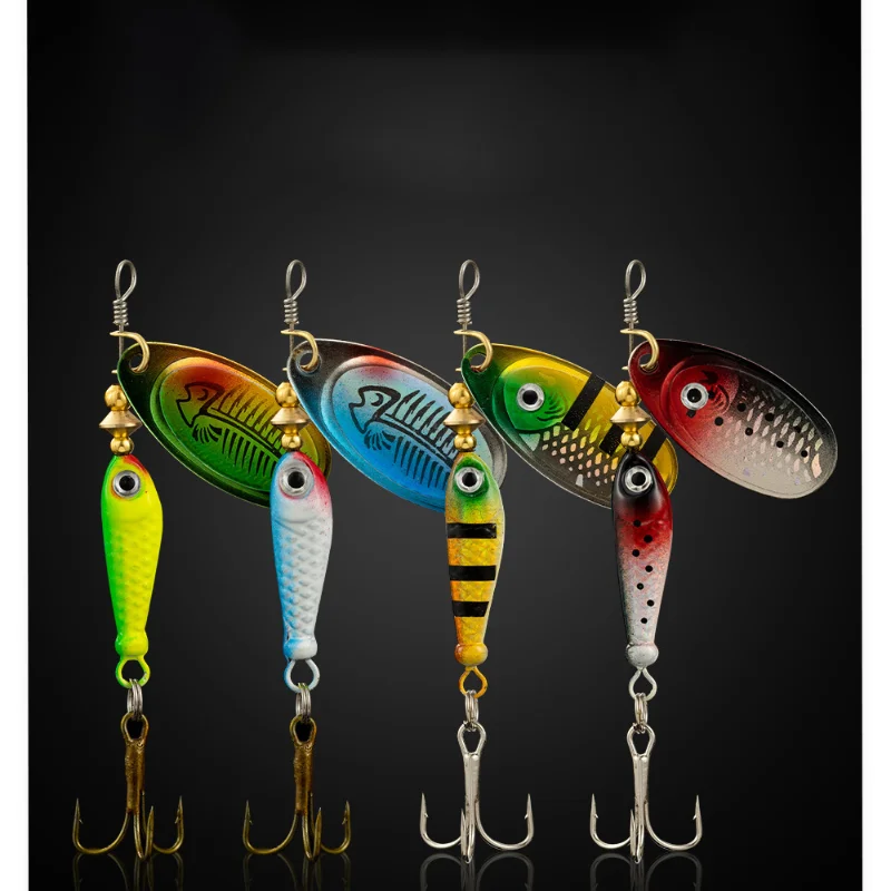 9.1g 7cm Sequins Iscas Artific - огляд і ціна Fishing Lure Spinnerbait