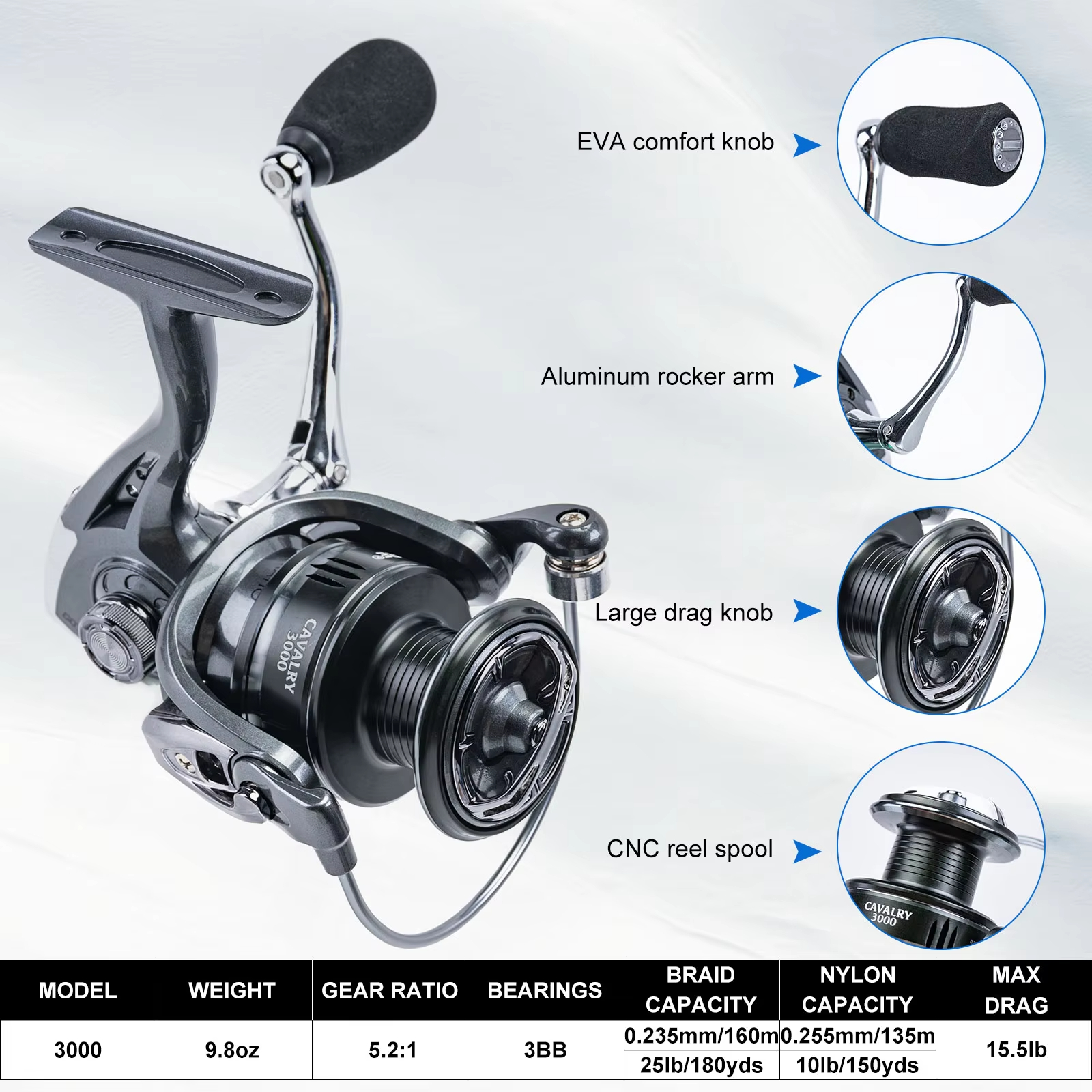 Goture Fishing Telescopic Rod  - огляд і ціна Fishing Lure Spinner