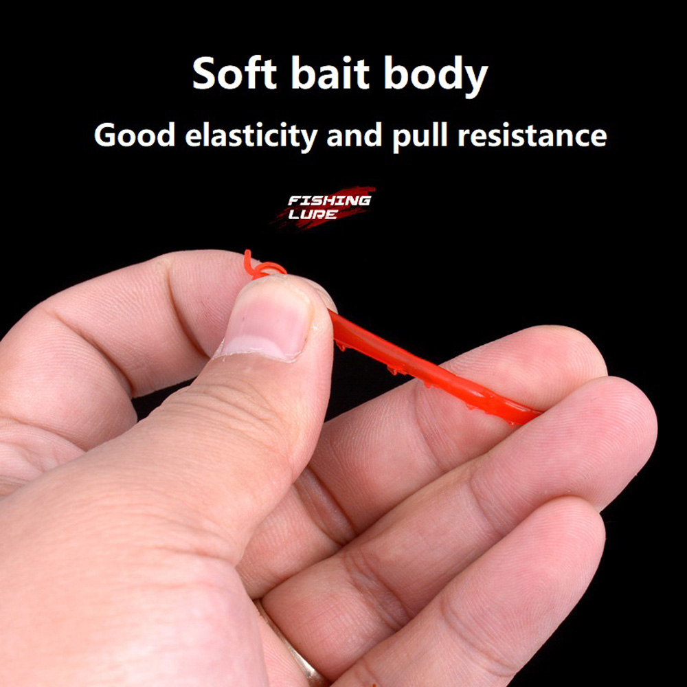 10-50pcs/lot Shrimp Bait Soft  - огляд і ціна Fishing Lure Soft Plastic
