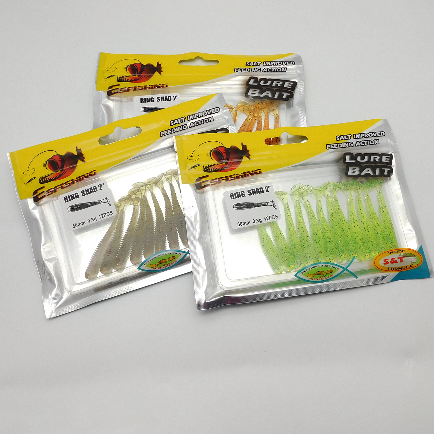 ESFISHING Swing Impact Ring Sh - огляд і ціна Fishing Lure Soft Plastic